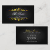 LuxusEvent-Planer Visitenkarte (Vorne/Hinten)