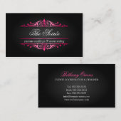 LuxusEvent-Planer Visitenkarte (Vorne/Hinten)