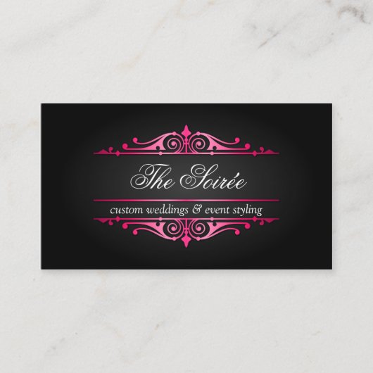 LuxusEvent-Planer Visitenkarte (Vorderseite)