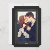 Luxusfotokarte Feiertagskarte (Rückseite)