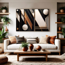 Luxusgeometrie Poster