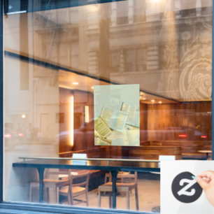 Luxusgeschenke für Buchliebhaber Fensteraufkleber