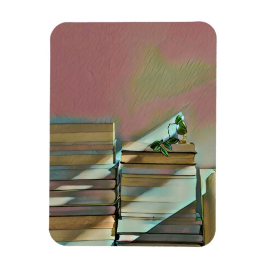 Luxusgeschenke für Buchliebhaber Magnet (Vertikal)