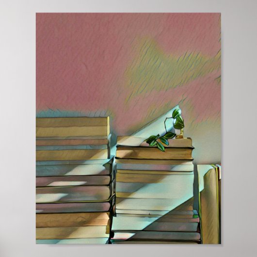 Luxusgeschenke für Buchliebhaber Poster (Vorne)