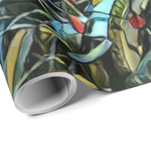 Luxusgeschenke für Radfahrer Geschenkpapier (Rolleneckpunkt)