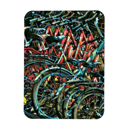 Luxusgeschenke für Radfahrer Magnet (Vertikal)