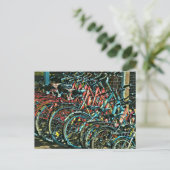 Luxusgeschenke für Radfahrer Postkarte (Stehend Vorderseite)