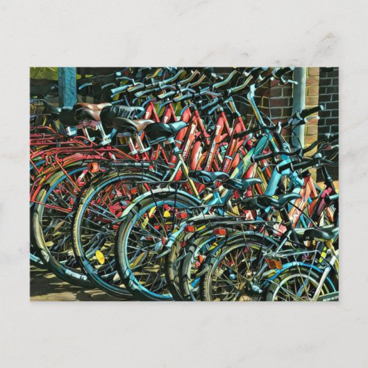 Luxusgeschenke für Radfahrer Postkarte (Vorderseite)