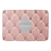 Luxusgold-Rose Badematte (Vorderseite)