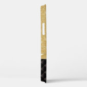 LuxusgoldGlitzer-individueller Name iPhone 6 Fall Case-Mate iPhone Hülle (Rückseite / Rechts)