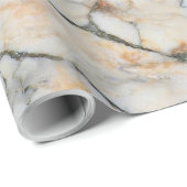 Luxusgoldmarmor Texture-37 Geschenkpapier (Rolleneckpunkt)