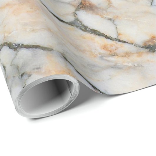 Luxusgoldmarmor Texture-37 Geschenkpapier (Rolleneckpunkt)