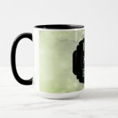 Luxusgrün Funkelnd "Best Mama Ever"-Design Tasse (Links)