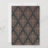 Luxushochzeit Einladung (Rückseite)