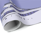 Luxusjacht Geschenkpapier (Rolleneckpunkt)