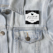 LUXUSkuchen-NAMENSSCHILD Button (Beispiel)