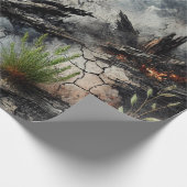 Luxuskunststoffpapier Geschenkpapier (Ecke)