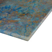 LuxusLapislazuli-Marmor Schneidebrett (Ecke)