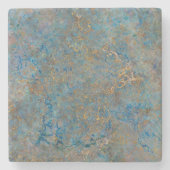 LuxusLapislazuli-Marmor Steinuntersetzer (Vorderseite)