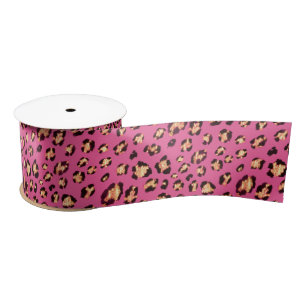 Luxusleopard Satinband