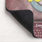 Luxusmarke Burgund Rot Executive Office Mousepad (Ecke)