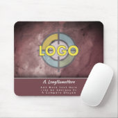 Luxusmarke Burgund Rot Executive Office Mousepad (Mit Mouse)