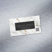 Luxusmarke Mable und Black Finance beruflich Magnetische Visitenkarte (Beispiel)