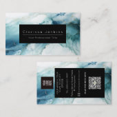 Luxusmarke Mable und Blue Finance beruflich Visitenkarte (Vorne/Hinten)