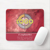 Luxusmarke Ruby Red Crystal Executive Office Mousepad (Mit Mouse)