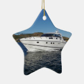 LuxusMotorboot Keramikornament (Rechts)