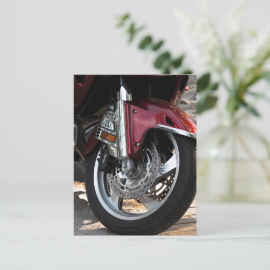 Luxusmotorräder Postkarte (Stehend Vorderseite)