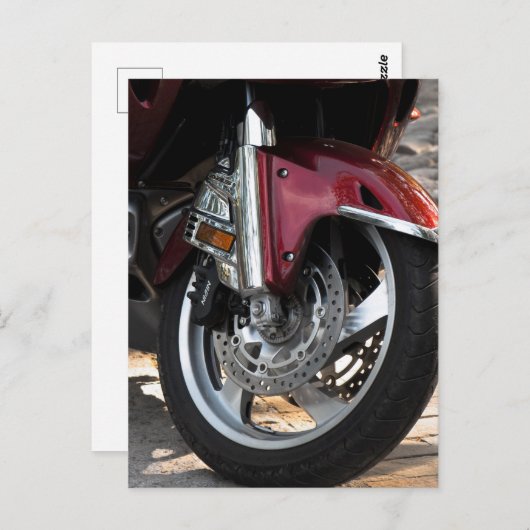 Luxusmotorräder Postkarte (Vorne/Hinten)