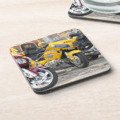 Luxusmotorräder Untersetzer (Linke Seite)