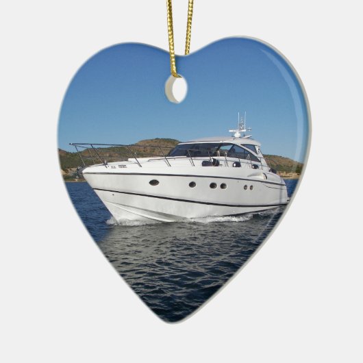 Luxusmotorschiff Keramikornament (Links)