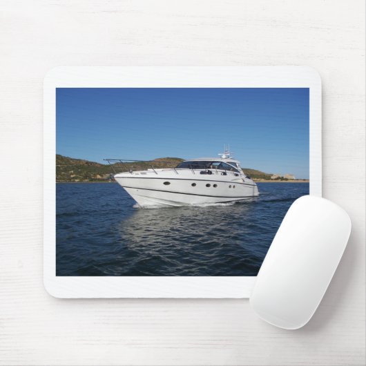 Luxusmotorschiff Mousepad (Mit Mouse)