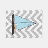 Luxusseegelboot Fleecedecke (Vorderseite (Horizontal))