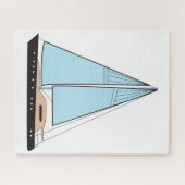 Luxusseegelboot Puzzle (Horizontal)