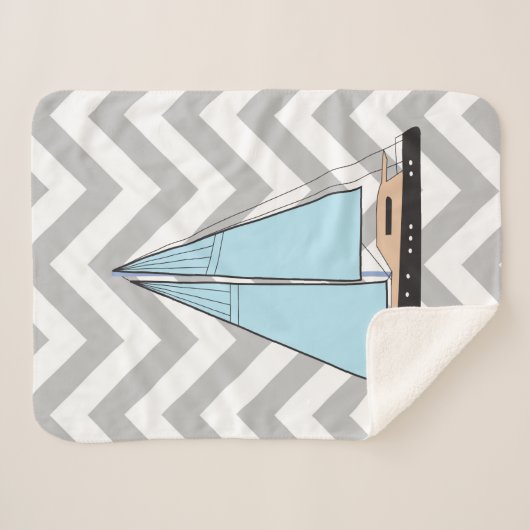 Luxusseegelboot Sherpadecke (Vorderseite (Horizontal))