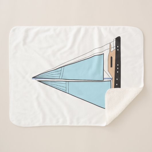 Luxusseegelboot Sherpadecke (Vorderseite (Horizontal))