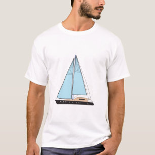 Luxusseegelboot T-Shirt