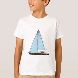 Luxusseegelboot T-Shirt