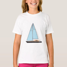 Luxusseegelboot T-Shirt
