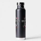 LUXUSSTAHLFUSS ANTENNE TRINKFLASCHE (Links)