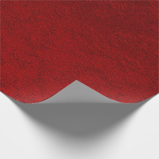 Luxustiefrot Geschenkpapier (Ecke)