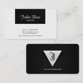 LuxusVisitenkarte Visitenkarte (Vorne/Hinten)