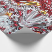 Luxusweihnachtsdekorations-Packpapier Geschenkpapier (Ecke)