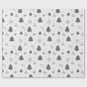 Luxusweihnachtsmuster Geschenkpapier (Flach)