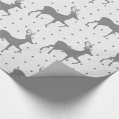 Luxusweihnachtsmuster Geschenkpapier (Ecke)