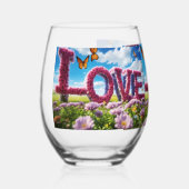 Luxusweinglas Weinglas Ohne Stiel (Vorderseite)