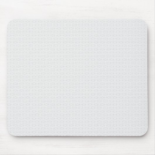 Luxusweißes Monogramm-Aktenordner-Set Mousepad (Vorne)
